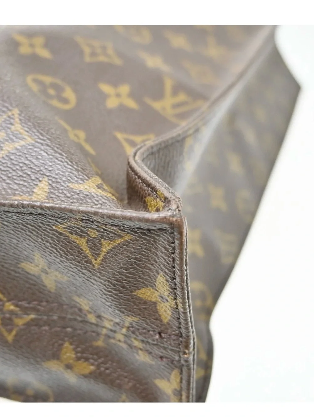 Authentic Louis Vuitton Shopping Sac plat discontinued bag